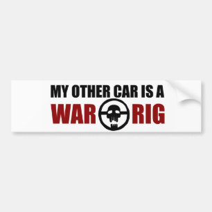 Mi otro coche es pegatina para el parachoques del