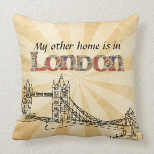 Mi otro Cojín decorativo casero de Londres