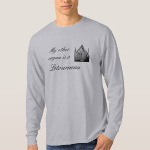 "Mi otro órgano es" camiseta de la música