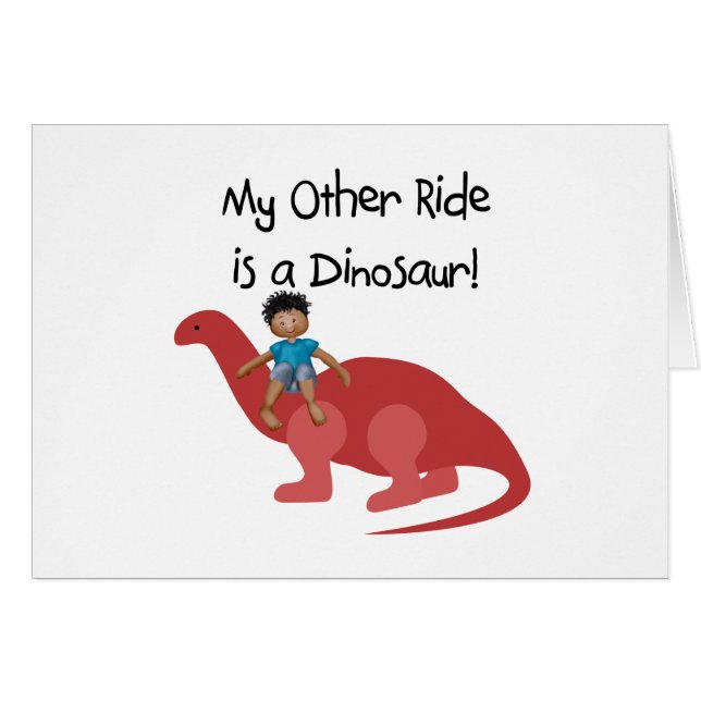 Mi otro paseo es un dinosaurio AA (Anverso (Horizontal))