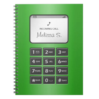 Mi otro teléfono - cuaderno verde