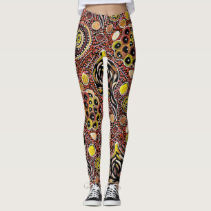 Mi país por la diseñadora Belinda Golder Legging