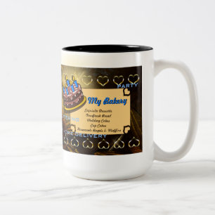 Mi panadería - Café -, taza de té, copa