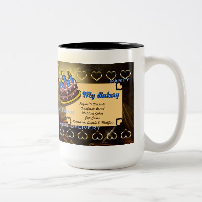 Mi panadería - Café -, taza de té, copa (Derecha)