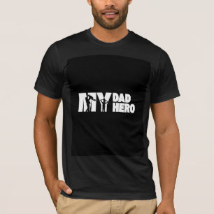 Mi papá camiseta diseño héroe 