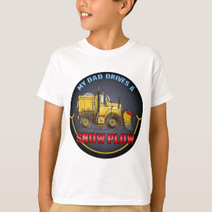 Mi papá conduce una camiseta de los niños del