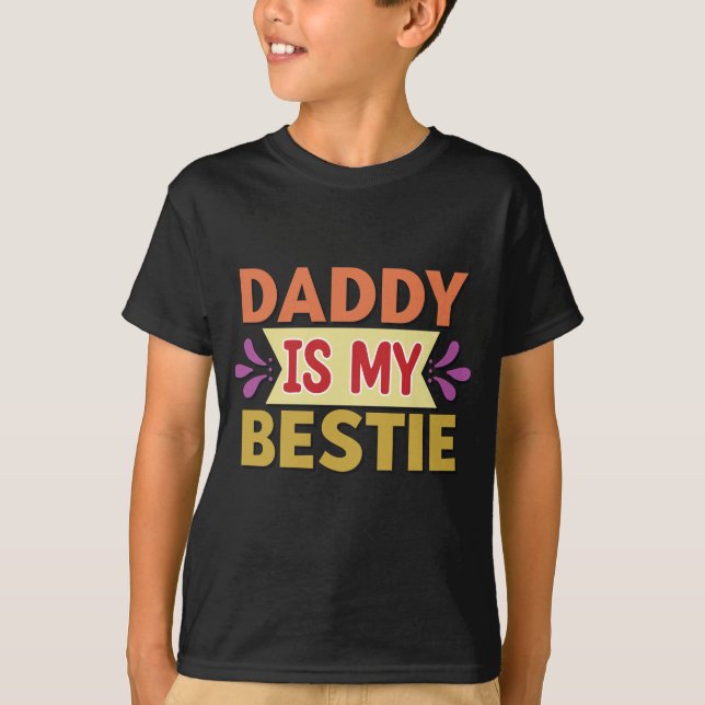 Mi papá es mi mejor camiseta (Anverso)