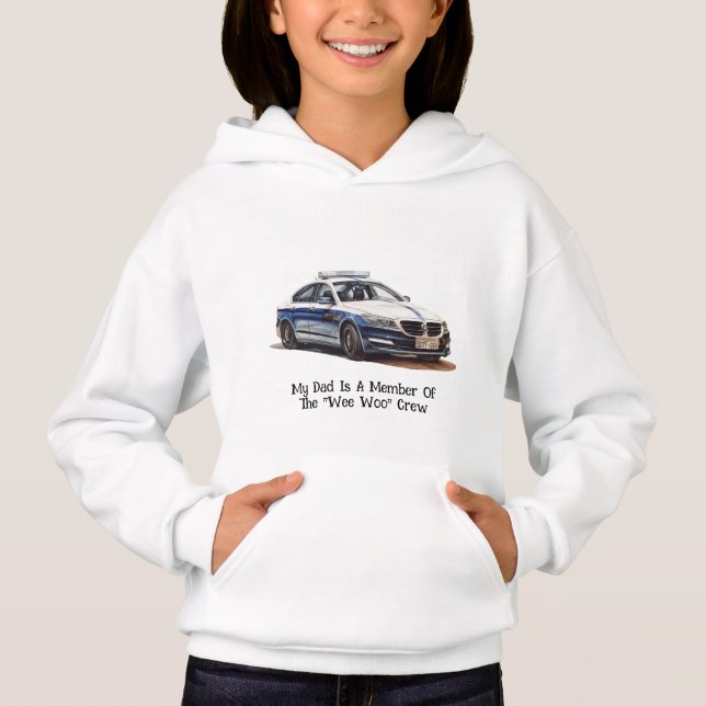 Mi papá es miembro del equipo de coche de policía  (Anverso)