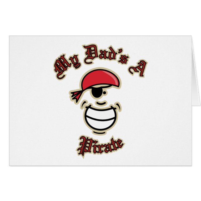 Mi papá es pirata (Anverso (Horizontal))