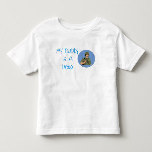 Mi papá es una camisa de los niños del soldado d