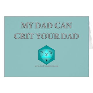 Mi papá puede Crit su papá