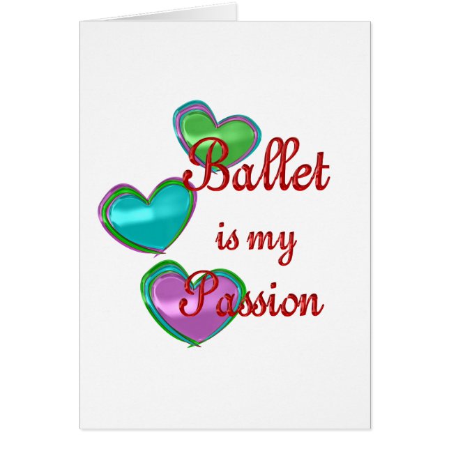Mi pasión del ballet (Frente)