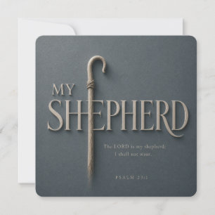 MI PASTOR Tarjeta de Ánimo Cristiana