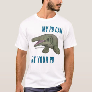 “MI PB PUEDE COMER TU PB” Camiseta de pez lagarto