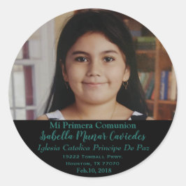 Mi Pegatina de la Primera Comunión