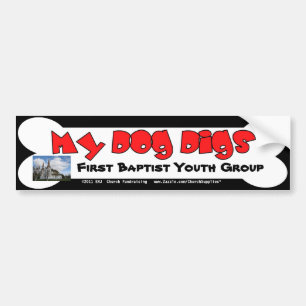 Mi pegatina para el parachoques Fundraising de los