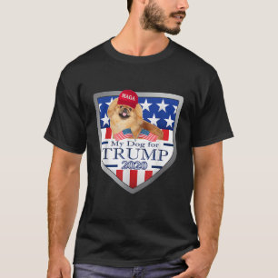 Mi Pekingese para la camiseta de Trump