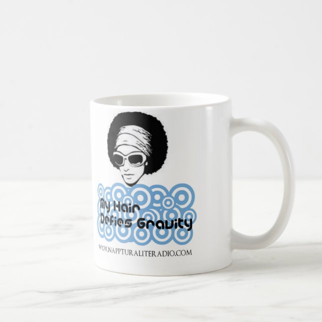 Mi pelo desafía la taza de la gravedad (Derecha)