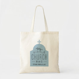 Mi pequeña bolsa de iglesia lindo tote de la cúpul