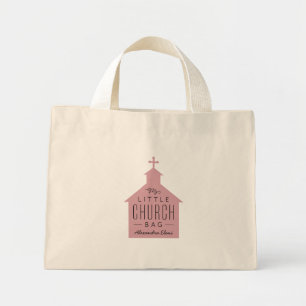 Mi pequeña bolsa de la iglesia es el tote pequeñ