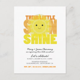 mi pequeña invitación de BABY SHOWER para que haga