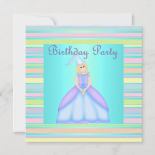 MI PEQUEÑA INVITACIÓN DE PARTIDA DE CUMPLEAÑOS DE
