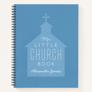 Mi pequeño libro de la iglesia lindo cuaderno de n