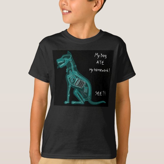 Mi perro COMIÓ mi camiseta de la preparación (Anverso)