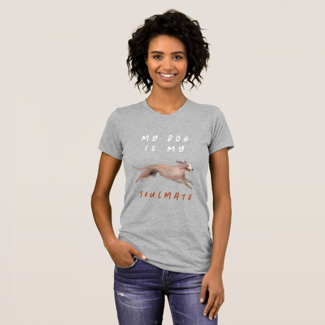 Mi perro es mi camiseta de alma (Anverso completo)