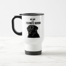 Mi Perro Es Mi Humano Favorito – Taza De Viaje Bla