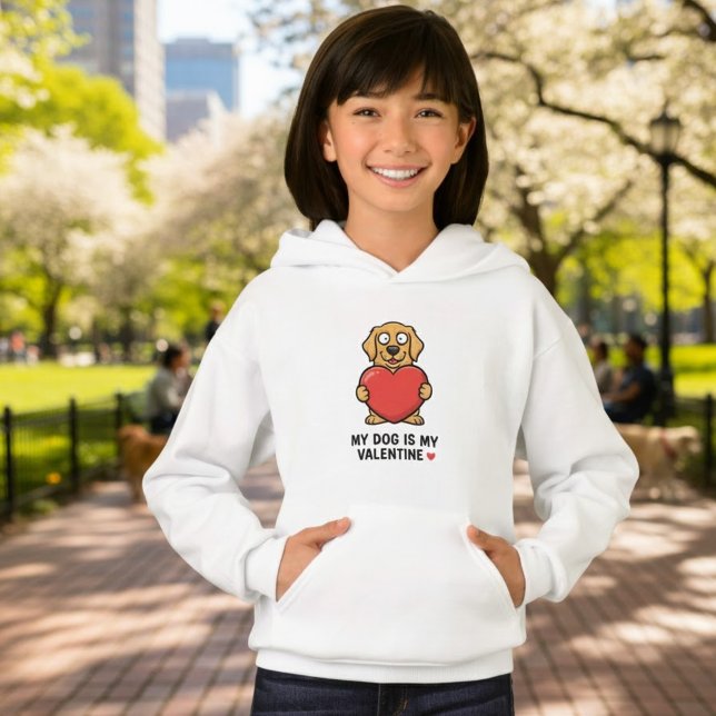 Mi perro es mi San Valentín | Lindo cachorro de ra (Subido por el creador)