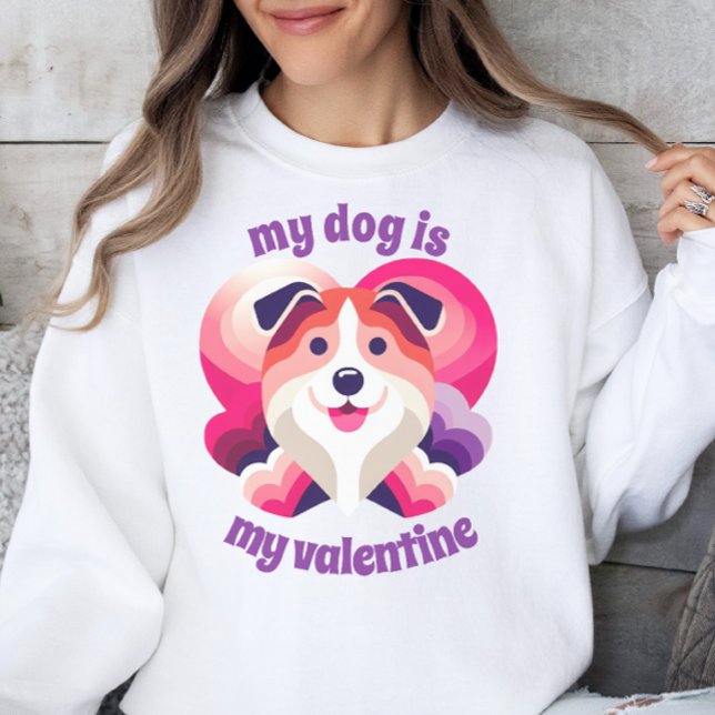 Mi perro es mi sudadera de San Valentín (Subido por el creador)