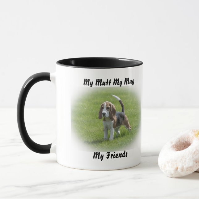 Mi Perro Mi Taza Mis Amigos. (Con donut)