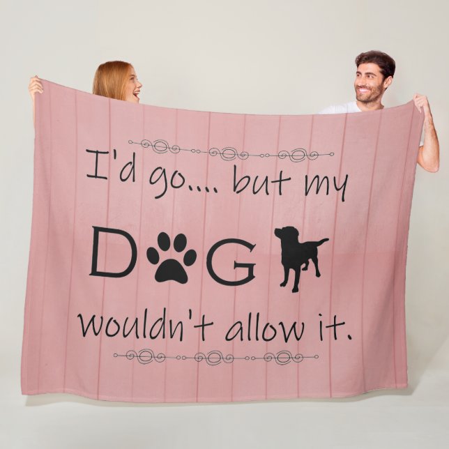 Mi perro no le permitiría una manta de gafas (In situ)