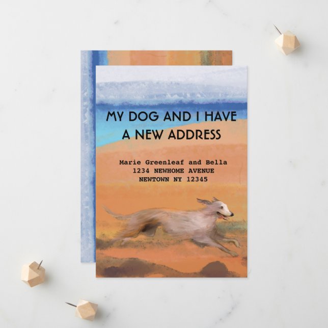 Mi perro y yo hemos movido la Invitación (Anverso/Reverso In Situ)