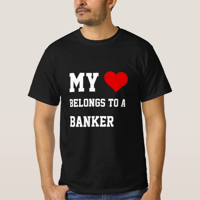 Mi Pertenece A Una Camiseta De Banqueros (Anverso)