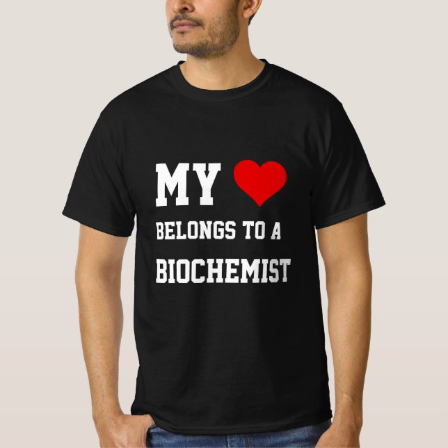 Mi Pertenece A Una Camiseta De Bioquímico (Anverso)