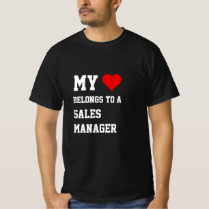 Mi Pertenece A Una Camiseta De Gerente De Ventas