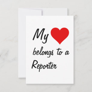 Mi Pertenece A Una Tarjeta De Periodista