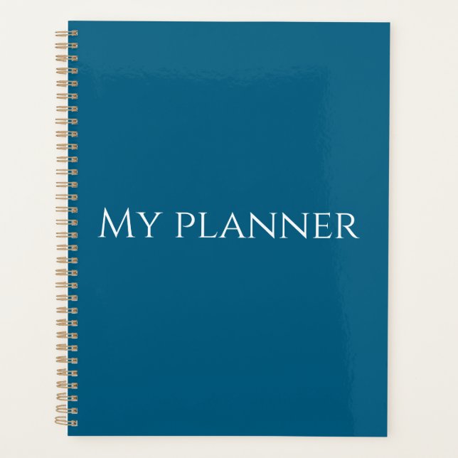 Mi planificador  (Anverso)