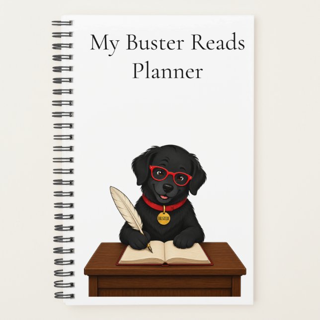 Mi planificador de lecturas de Buster (Anverso)
