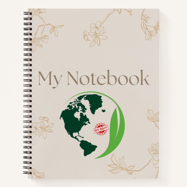 Mi planificador diario, Cuaderno en espiral (Anverso)