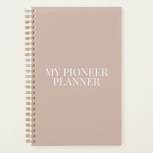 Mi planificador pionero