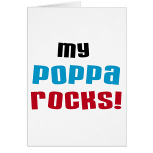 Mi Poppa Rocks camisetas y regalos