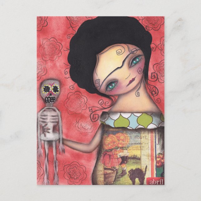 Mi postal de títeres (Anverso)