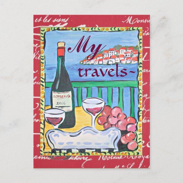 Mi postal de viajes (Anverso)