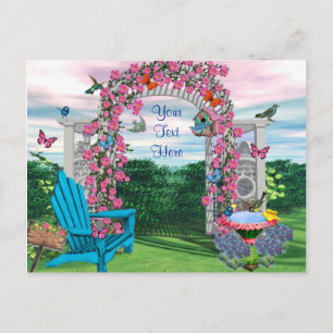 Mi postal del jardín trasero