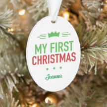 Mi Primer Adorno de Navidad