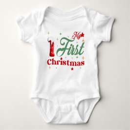 Mi primer bebé de Navidad, Jersey Bodysuit