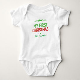 Mi primer bodi de Navidad para bebé